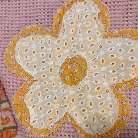 DAVI & DANI Pink and Yellow Floral Top - Picture 3 of 5